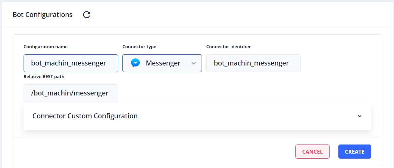 Create a messenger connector part 2