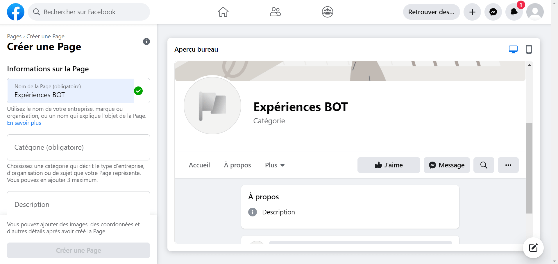 Create a page part 3